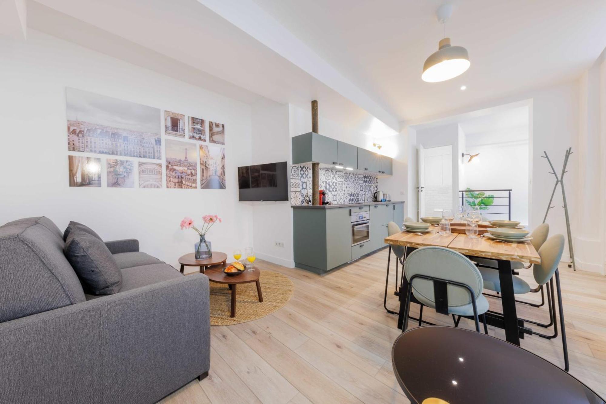 パリExceptionnel Duplex A Proximite De Montmartre!アパートメント エクステリア 写真